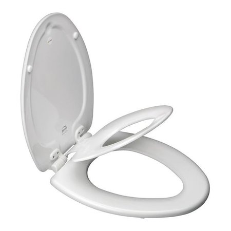 BEMIS Bemis Manufacturing 183SLOWA-000 Nextstep Elongated Toilet Seat  White 4367611